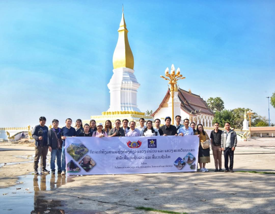 Lao, Thai Journalists Explore Central Laos on Media Trip to Boost Tourism  